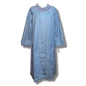 NWT Vintage Houndstooth Housecoat